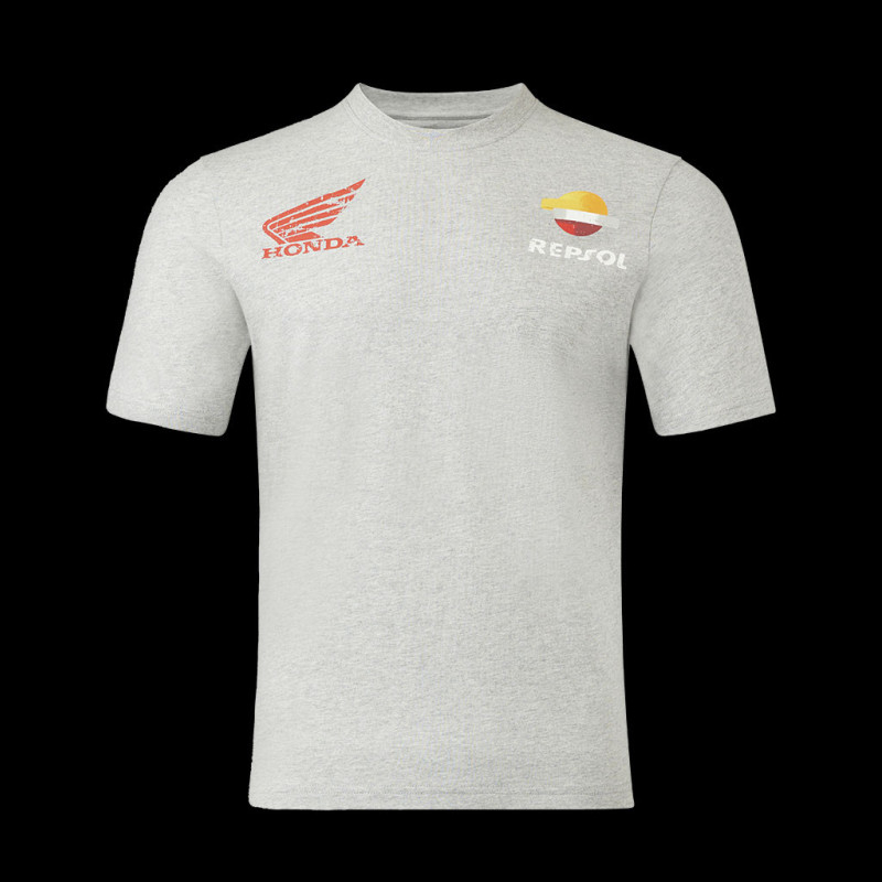T-Shirt Honda Repsol Moto GP Gris TU5352 homme