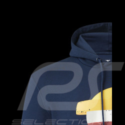 Sweatshirt Repsol Honda Moto GP Marquez Mir à capuche Bleu Marine TU5354 - homme