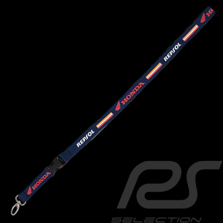 Honda Schlüsselanhänger Repsol HRC Moto GP mit Halsband Blau TU5390-190