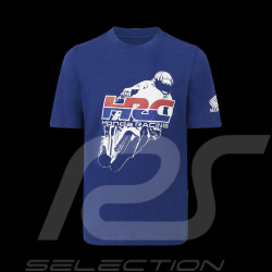 T-Shirt Honda Racing Moto GP Vierge Lecuona Bleu Foncé TJ5353 - enfant