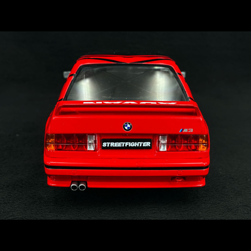 Voiture Miniature BMW E30 M3 Drift Team 1990 Advan - Échelle 1:18 Solido - Neuf En Boîte