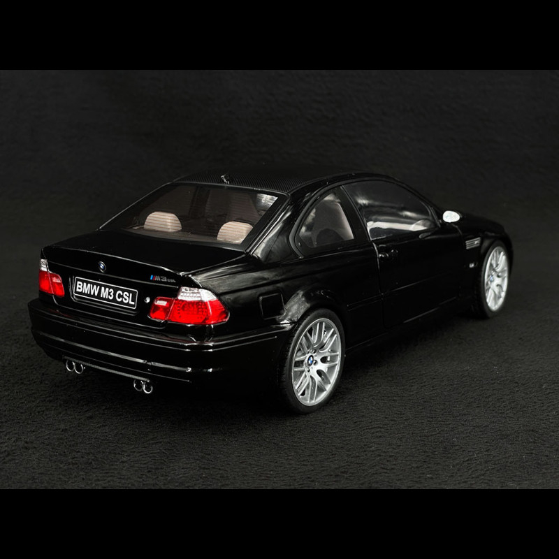 BMW M3 E46 CSL Black Solido 1/18