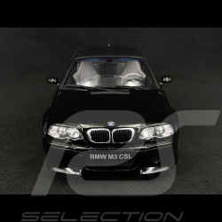 BMW E46 CSL 2003 Black 1/18 Solido S1806506