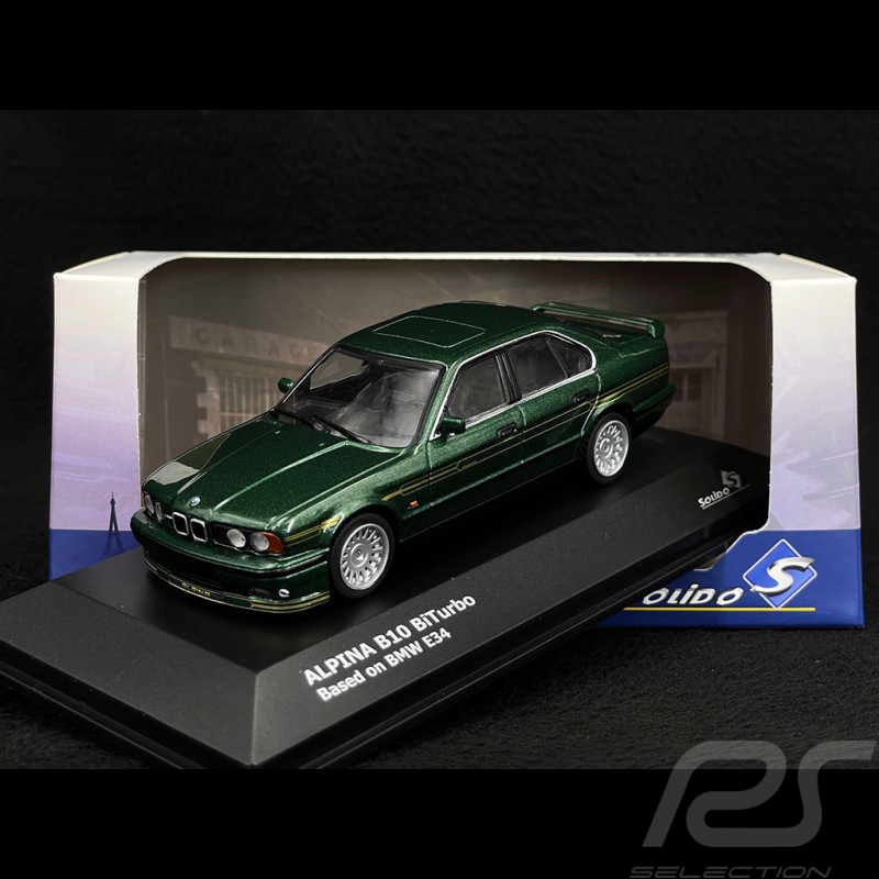 BMW Alpina B10 E34 1994 Vert 1/43 Solido S4310403
