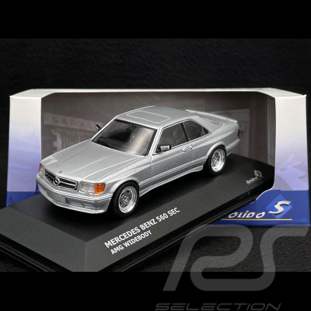 Mercedes-Benz 560 SEC AMG Wide Body 1990 Silber 1/43 Solido S4310903