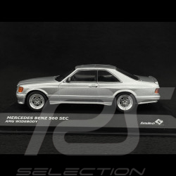 Mercedes-Benz 560 SEC AMG Wide Body 1990 Silber 1/43 Solido S4310903