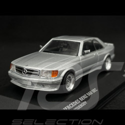 Mercedes-Benz 560 SEC AMG Wide Body 1990 Silber 1/43 Solido S4310903