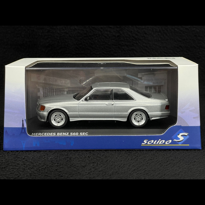 Lot De 2 Miniatures Solido Centenary - Mercedes 540K Spider Or & Porsche 934 Coupé Argent - 1:43