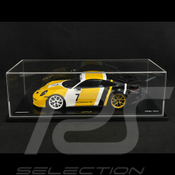 Porsche 911 GT3 Type 992 2022 Paolo Barilla Gelb / Schwarz 1/18 Spark WAP0212710PBRL