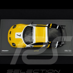 Porsche 911 GT3 Type 992 2022 Paolo Barilla Jaune / Noir 1/18 Spark WAP0212710PBRL