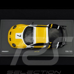 Porsche 911 GT3 Type 992 2022 Paolo Barilla Yellow / Black 1/18 Spark WAP0212710PBRL