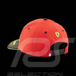 Casquette Ferrari Leclerc Sainz F1 Team GP Brésil Puma Blanc 701227707-001  - mixte