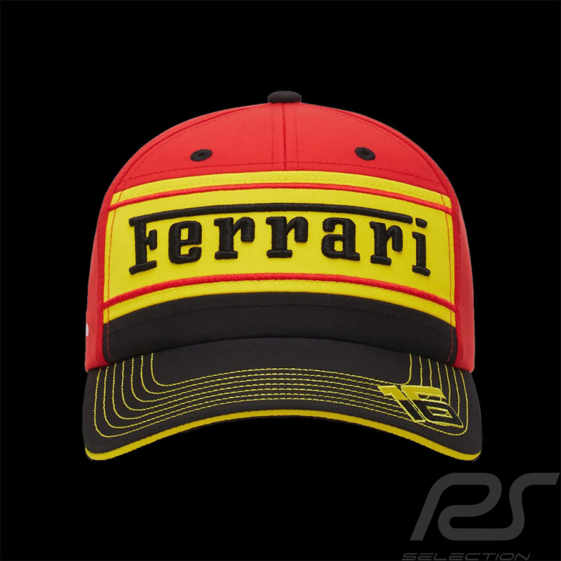 Ferrari Kappe Charles Leclerc F1 GP Monza Puma Rosso Corsa 701227712-001 - unisex