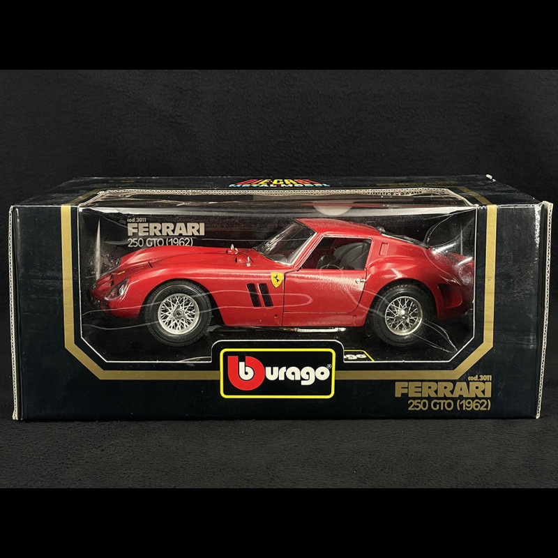 Ferrari 250 GTO 1962 Red Rosso Corsa 1/18 Bburago 3011