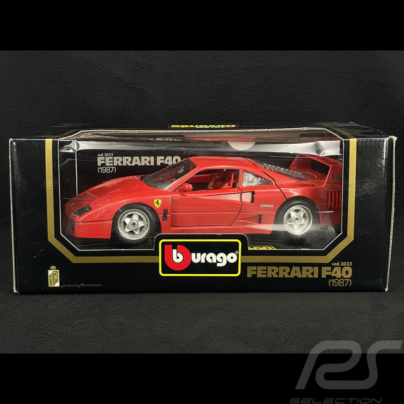 Bburago Ferrari F40 1987 赤　1/18 ブラーゴ Ferrari F40 1987 Rouge Rosso Corsa 1/18 Bburago 3032
