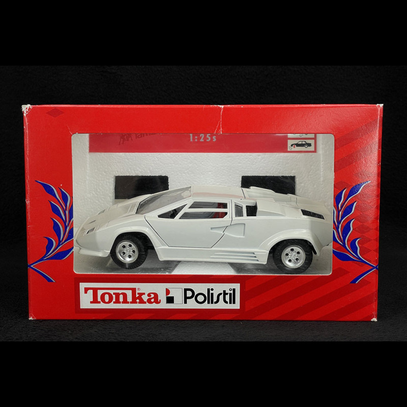 LAMBORGHINI COUNTACH 5000 QUATTROVALVOLE 1985 noire 1/18 TONKA POLISTIL