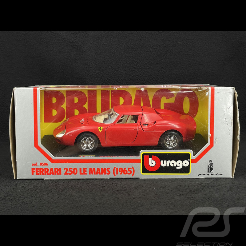 Ferrari 250 Le Mans 1965 Rot Rosso Corsa 1/24 Bburago 0506
