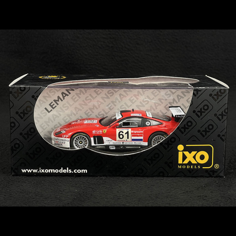 Ferrari 575GTC n° 61 24h Le Mans 2004 1/43 Ixo Models LMM081