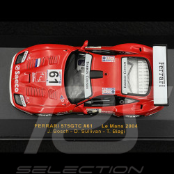 Ferrari 575GTC n° 61 24h Le Mans 2004 1/43 Ixo Models LMM081