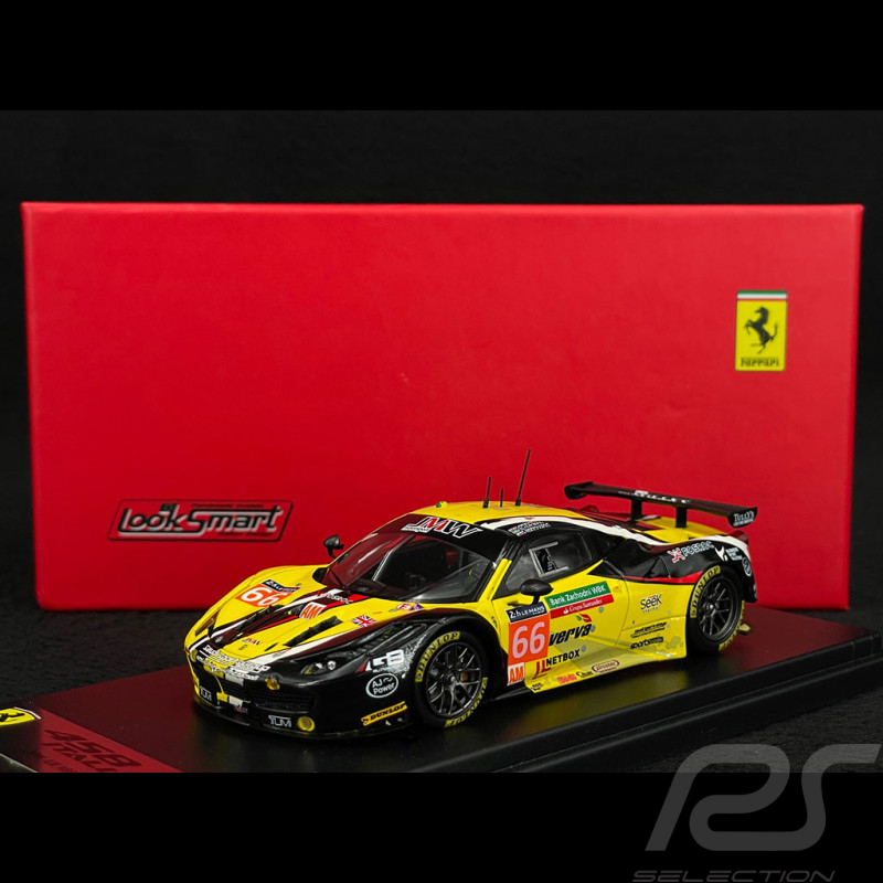 Ferrari 458 GT2 n° 66 24h Le Mans 2015 1/43 LookSmart LSLM029