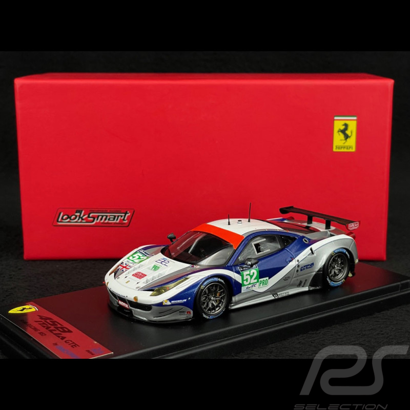 Ferrari 458 GTE n° 52 24h Le Mans 2014 1/43 LookSmart LSLM12