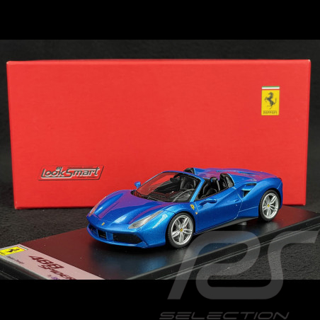 Ferrari 488 Spider Frankfurt Motorshow 2015 Blau Blu Corsa 1/43 LookSmart LS451A