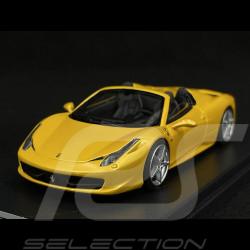 Ferrari 458 Spider 2012 Gelb Giallo Tristrato 1/43 LookSmart LS393C