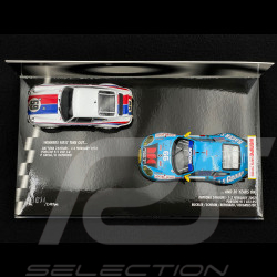 Duo Porsche 911 RSR 2.8 n° 59 + Porsche 911 GT3 RS Type 996 n° 66 Vainqueur 24h Daytona 1973 & 2003 1/43 Minichamps 402036996
