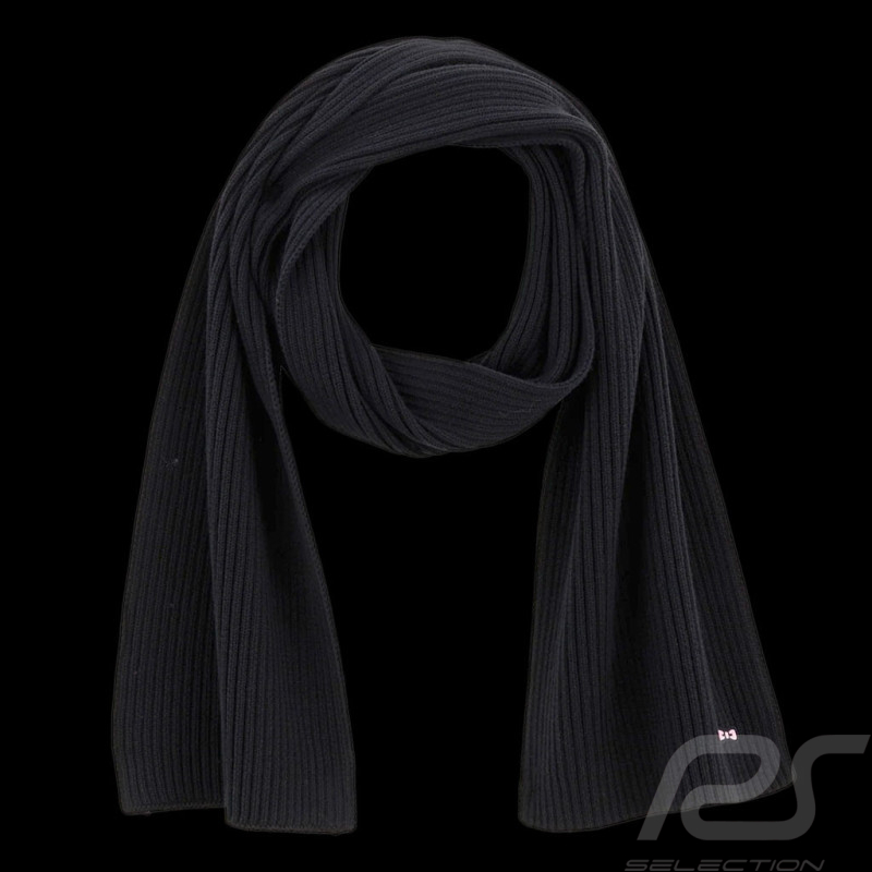 Eden Park Schal Epopée Gestrickt Wolle und Baumwolle Schwarz H23ACTEC0001