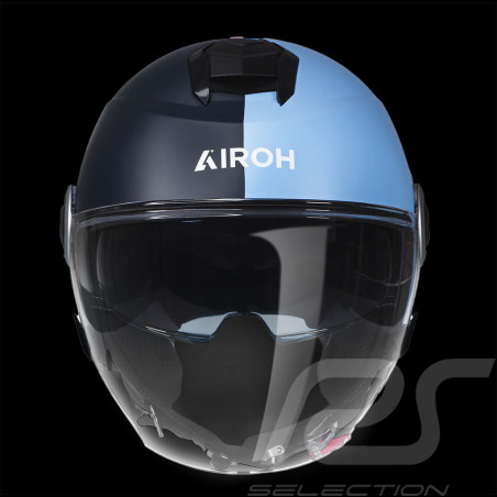 Eden Park Helm Airoh Blau / Rosa Motorradhelm H23AHTCQ0002