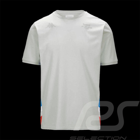 Alpine T-shirt F1 Team Ocon Gasly Kappa Light Grey 341N4VW - men