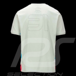 T-shirt Alpine F1 Team 2023 Ocon n° 31 Gris Kappa 361L3PW-A08 - Homme