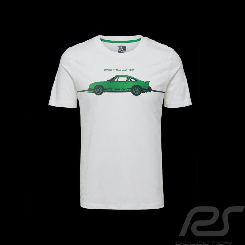 T-shirt Porsche Carrera RS 2.7 Collection Blanc WAP951G - mixte