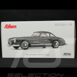 Mercedes-Benz 300 SL Gullwing 1954 Dark Grey 1/18 Schuco 450045100