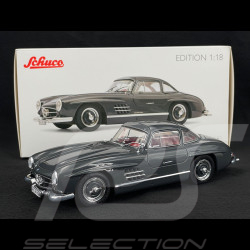 Mercedes-Benz 300 SL Gullwing 1954 Dark Grey 1/18 Schuco 450045100