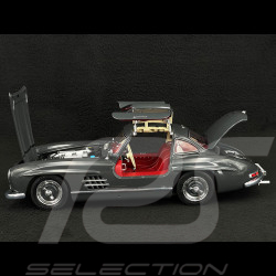 Mercedes-Benz 300 SL Gullwing 1954 Dark Grey 1/18 Schuco 450045100