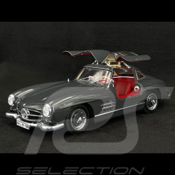 Mercedes-Benz 300 SL Gullwing 1954 Dark Grey 1/18 Schuco 450045100