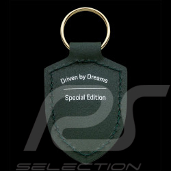 Porte-clés Porsche écusson Vert Irlandais 75 ans Edition Driven by Dreams WAP0503520RWSA