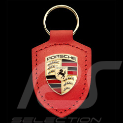 Porte-clés Porsche écusson Orange Fusion 75 ans Edition Driven by Dreams WAP0503540RWSA