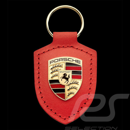 Porsche Schlüsselanhänger Wappen Lavaorange 75 ans Edition Driven by Dreams WAP0503540RWSA