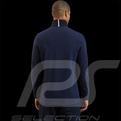 Eden Park Polo Shirt Long sleeves Navy Blue H23MAIPL006 - men