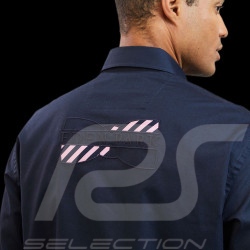 Eden Park Hemd mit Stickerei auf der Rückseite Marineblau H23CHECL0013 - Herren