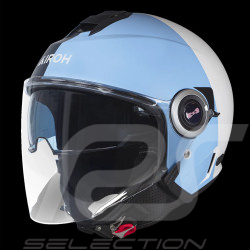 Casque Eden Park de Moto Airoh Bleu / Rose H23AHTCQ0002