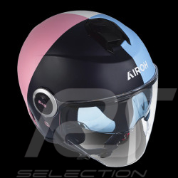 Eden Park Helm Airoh Blau / Rosa Motorradhelm H23AHTCQ0002