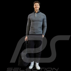 Eden Park Sweatshirt mit Hemdkragen Petit Poucet New Zealand Grau H23MAICA0014 - Herren