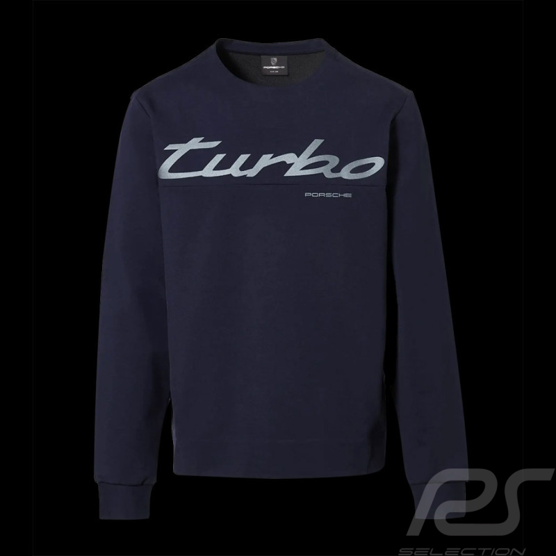 T-shirt Porsche Turbo Collection manches longues Bleu marine Porsche 991 Turbo S WAP218LTRB - mixte