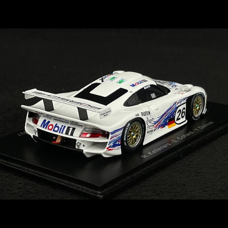 Porsche 911 GT1 n° 26 24h Le Mans 1997 Mobil 1/43 Spark S9908