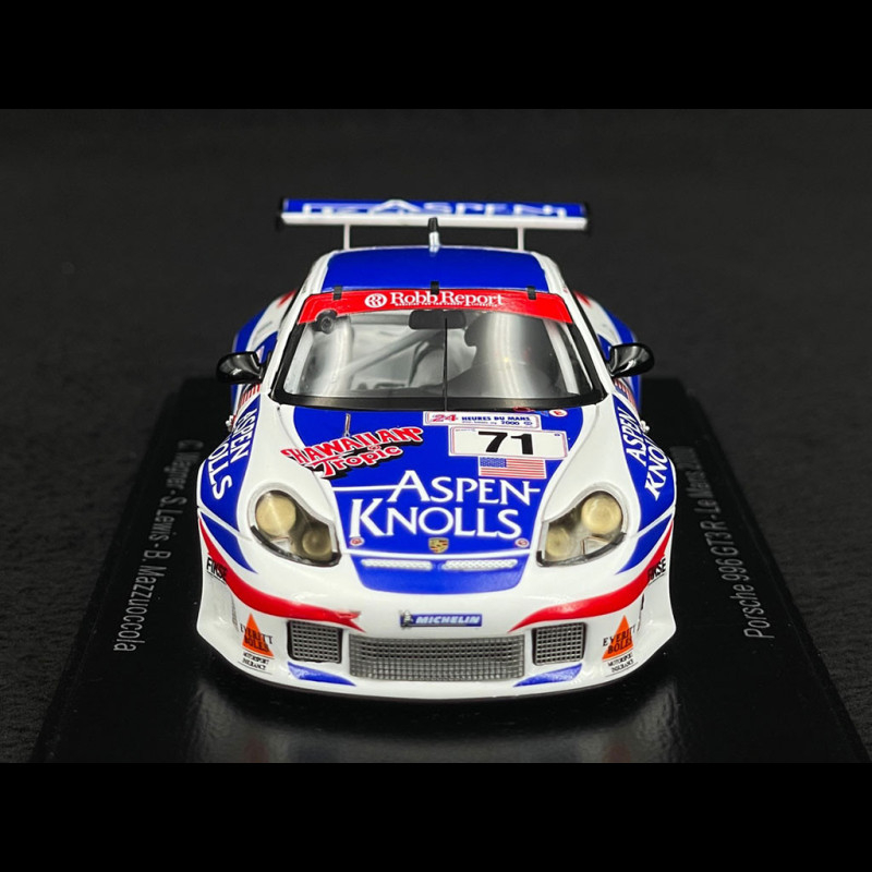 Porsche 911 GT3 R Type 996 n° 71 24h Le Mans 2000 Colucci 1/43 Spark S9937