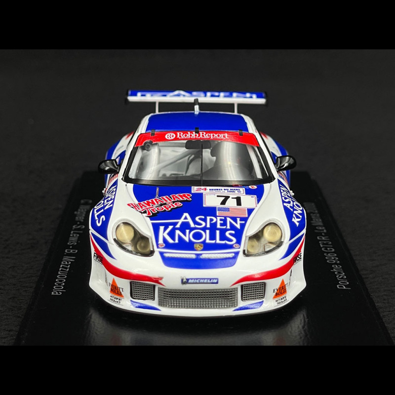 SPARK 1/43 – Porsche 996 GT3 R – Le Mans 2000 – Résine – Modèle Réduit S9937