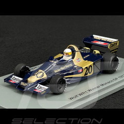 Jody Scheckter Wolf WR1 n° 20 Winner 1977 Monaco F1 Grand Prix 1/43 Spark S9996